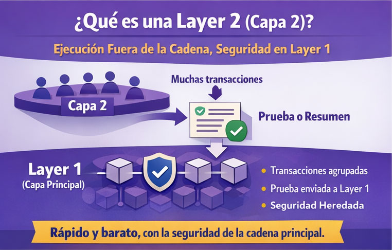 Qué es un layer 2 en cripto